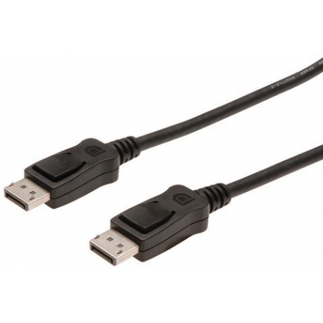 ASSMANN - DisplayPort cable - DisplayPort (M) to DisplayPort (M) - 3 m - molded - black - 2