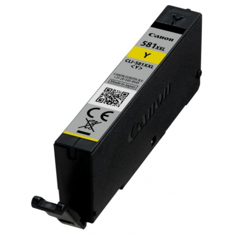 Canon CLI-581Y XXL - XXL size - yellow - original - ink tank - for PIXMA TS6251, TS6350, TS6351, TS705, TS8252, TS8350, TS8351, TS8352, TS9550, TS9551 - 1