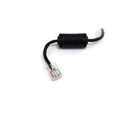 StarTech.com 6 ft Smart UPS Replacement USB Cable AP9827 - USB cable - USB (M) to RJ-45 (10 pin) (M) - 6 ft - black - USBUPS06 - USB cable - USB (M) to RJ-45 (10 pin) (M) - 1.8 m - black - 1