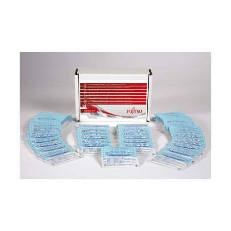 Fujitsu F1 Scanner Cleaning Wipes - Cleaning wipes (pack of 72) - for Fujitsu SP-1120, 1125, 1130, 1425; fi-7300, 800, 81XX, 82XX; Network Scanner N7100 - 1