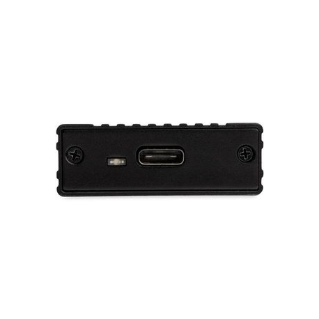 StarTech.com USB-C (10Gbps) to M.2 NVMe SSD Enclosure - Portable M.2 PCIe Aluminum Case - 1GB / s Read & Write - Mac & PC - Storage enclosure - M.2 - M.2 Card - USB 3.1 (Gen 2) - black - 2