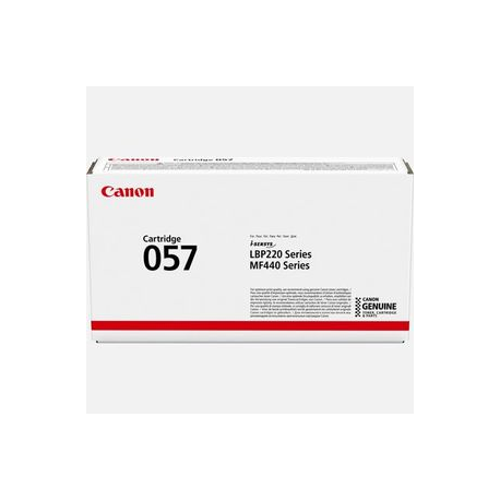 Canon 057 - Black - original - toner cartridge - for ImageCLASS LBP228, LBP236, LBP237, MF455; i-SENSYS LBP233, LBP236, MF453, MF455 - 1