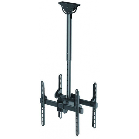 Neomounts by Newstar Select NM-C440D - Bracket - for 2 LCD displays (full-motion) - black - screen size: 32"-60" - ceiling mountable - 2