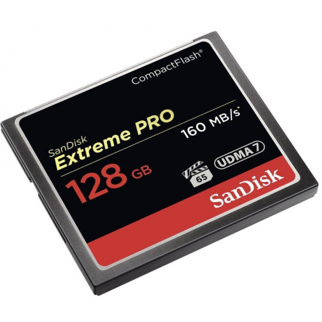 SanDisk Extreme Pro - Flash memory card - 128 GB - 1000x / 1067x - CompactFlash - 1