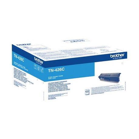 Brother TN426C - Super Jumbo - cyan - original - toner cartridge - for Brother HL-L8360CDW, MFC-L8900CDW - 2
