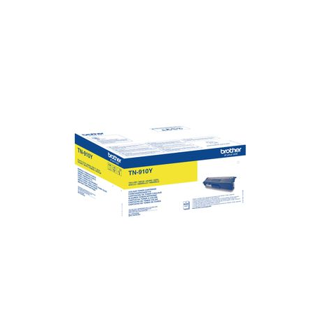 Brother TN910Y - Ultra Jumbo - yellow - original - toner cartridge - for Brother HL-L9300, HL-L9310, MFC-L9570 - 1