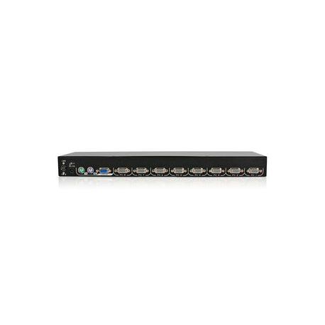 StarTech.com 8-port KVM Module for Rack-mount LCD Consoles with additional PS / 2 and VGA Console (CAB831HD) - KVM switch - 8 x KVM port(s) - 1 local user - desktop - for P / N: RACKCOND1701, RACKCONS1916, RKCONS1908K, RKCONS1916K, SVUSBVGA10, SVUSBVGA6 - 1