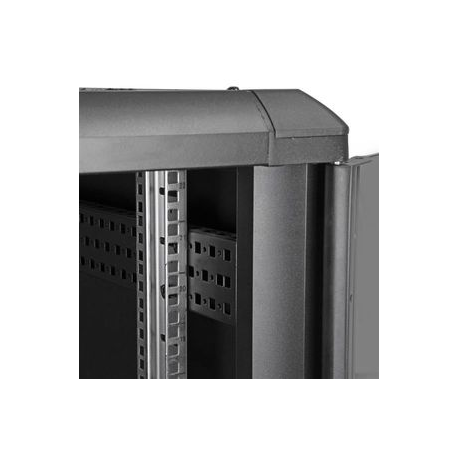 StarTech.com 22U Server Rack Cabinet on Wheels - 36 inch Adjustable Depth - Portable Network Equipment Enclosure (RK2236BKF) - Rack - 22U - for P / N: CABCAGENUTS6, CABSCREWM52, CABSCREWSM6, CABSCRWM520, CABSCRWM620, CABSCRWS1224 - 3