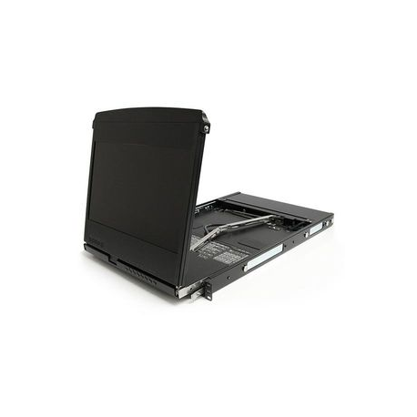 StarTech.com HD 1080p Dual Rail RackMount Widescreen LCD Console - KVM console - PS / 2 - 17.3" - rack-mountable - 1920 x 1080 Full HD (1080p) - 500:1 - 8 ms - VGA - black - 1U - for P / N: 4POSTRACK12U, 4POSTRACK25U, 4POSTRACK42, RK1236BKF, RK2536BKF, RK3236BKF - 4