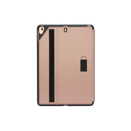 Targus Click-In - Flip cover for tablet - polyurethane, thermoplastic polyurethane (TPU) - rose gold - 10.2" - 10.5" - for Apple 10.2-inch iPad (7th generation, 8th generation); 10.5-inch iPad Air (3rd generation); 10.5-inch iPad Pro - 2
