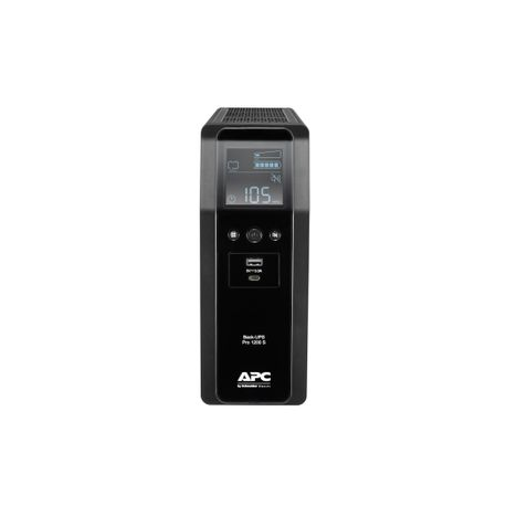APC Back-UPS Pro BR1200SI - UPS - AC 220-240 V - 720 Watt - 1200 VA - USB - output connectors: 8 - black - 0