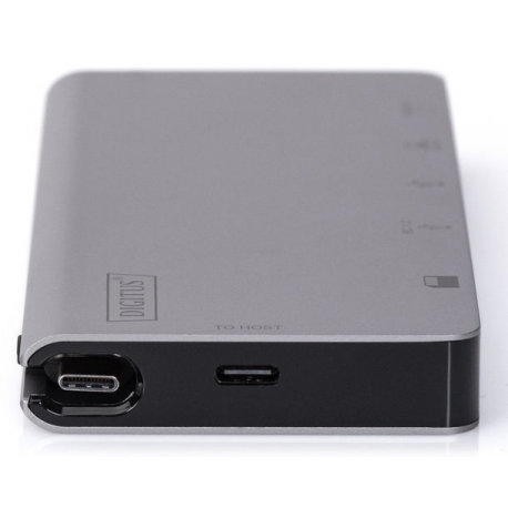 DIGITUS DA-70877 - Docking station - USB-C - VGA, HDMI - GigE - 2