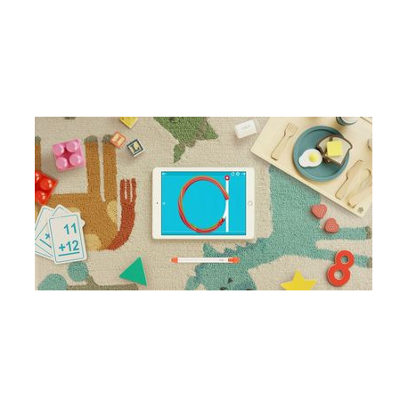 Logitech Crayon - Digital pen - wireless - intense sorbet - 25