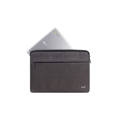 Acer Protective Sleeve - Notebook sleeve - 14" - dual tone dark grey - for Aspire 1; Chromebook 314; 514; Chromebook Spin 514; 713; Spin 1; 5; Swift 3; TravelMate P2 - 2