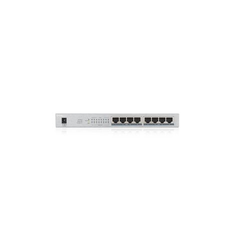 Zyxel GS1008HP - Switch - 8 x 10 / 100 / 1000 (PoE+) - desktop, wall-mountable - PoE+ (60 W) - 1