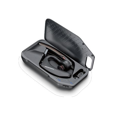 Poly Voyager 5200 UC - Headset - ear-bud - over-the-ear mount - Bluetooth - wireless - Certified for Microsoft Teams - 1