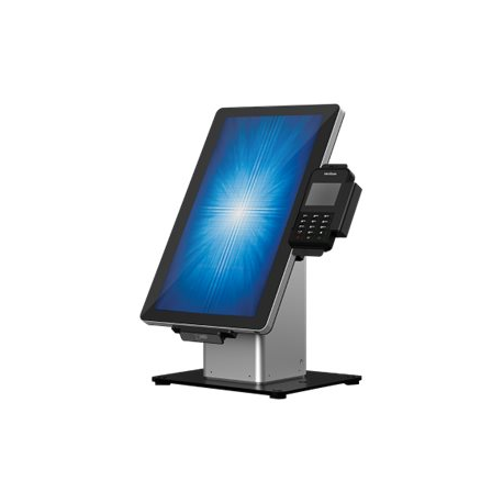 Elo Slim Self-Service Countertop Stand - Stand - for point of sale terminal - black / silver - for Elo 1502L, 2002L, 2202L, 2402L, 2702L; I-Series ESY15i2, ESY15i5, ESY22i2, ESY22i5 - 0