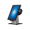 Elo Slim Self-Service - Stand - for point of sale terminal - black / silver - floor-standing - for Elo 1502L, 2002L, 2202L, 2402L, 2702L; I-Series ESY15i2, ESY15i5, ESY22i2, ESY22i5