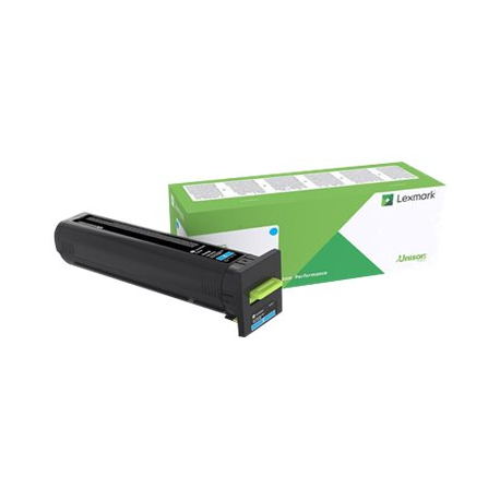 Lexmark - Ultra High Yield - cyan - original - toner cartridge LCCP, LRP, Lexmark Corporate - for Lexmark CX860de, CX860dte, CX860dtfe - 2