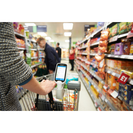 Zebra Personal Shoper Series PS20 Plus - Data collection terminal - Android 8.1 (Oreo) - 16 GB - 4" colour - front camera - barcode reader - (2D imager) - Wi-Fi 5, Bluetooth - 5