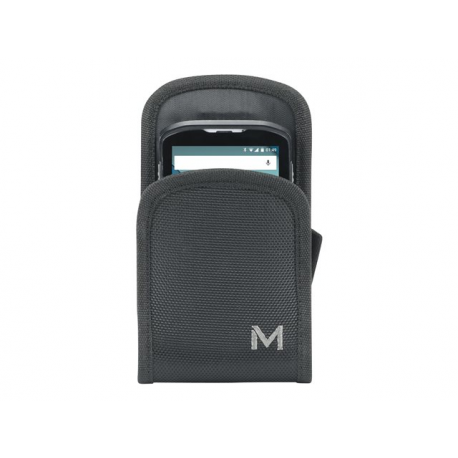 Mobilis REFUGE Holster S - Holster bag for mobile phone / handheld - 1680D polyester - black - 1