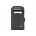Mobilis REFUGE Holster M - Holster bag for mobile phone  /  handheld - 1680D polyester - black