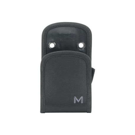 Mobilis REFUGE Holster M - Holster bag for mobile phone  /  handheld - 1680D polyester - black - 1