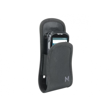 Mobilis REFUGE Holster M - Holster bag for mobile phone  /  handheld - 1680D polyester - black - 2