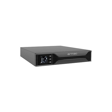 Armac Rack PSW series R/1000I/PSW - UPS (rack-mountable / external) - AC 230 V - 800 Watt - 1000 VA 9 Ah - USB - output connectors: 4 - 2U - 19" - black - 1