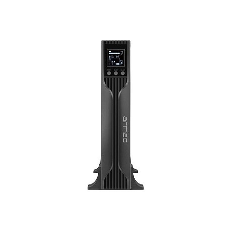 Armac Rack PSW series R/1000I/PSW - UPS (rack-mountable / external) - AC 230 V - 800 Watt - 1000 VA 9 Ah - USB - output connectors: 4 - 2U - 19" - black - 3