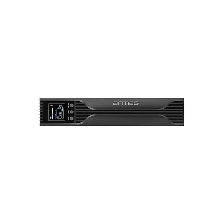 Armac Rack PSW series R/1000I/PSW - UPS (rack-mountable / external) - AC 230 V - 800 Watt - 1000 VA 9 Ah - USB - output connectors: 4 - 2U - 19" - black - 4