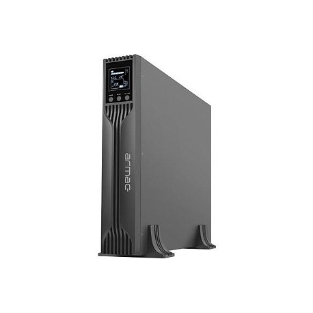 Armac Rack PSW series R/1000I/PSW - UPS (rack-mountable / external) - AC 230 V - 800 Watt - 1000 VA 9 Ah - USB - output connectors: 4 - 2U - 19" - black - 5