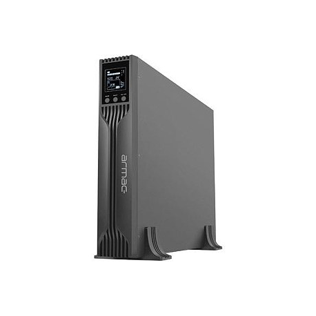 Armac Rack PSW series R/3000I/PSW - UPS (rack-mountable / external) - AC 230 V - 2100 Watt - 3000 VA 9 Ah 9 Ah - USB - output connectors: 8 - 2U - 19" - 4