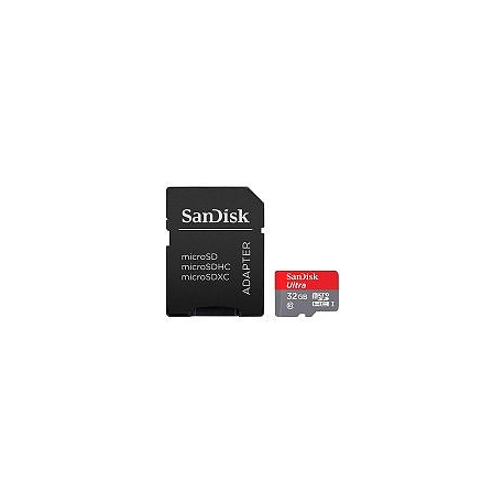 SanDisk High Endurance - Flash memory card (microSDHC to SD adapter included) - 32 GB - Video Class V30  /  UHS-I U3  /  Class10 - microSDHC UHS-I - 1