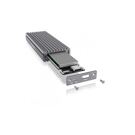 RaidSonic ICY BOX IB-1817M-C31 - Storage enclosure with data indicator - M.2 - NVMe - USB 3.1 (Gen 2) - 10