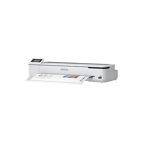 Epson SureColor SC-T5100N - 36" large-format printer - colour - ink-jet - Roll (91.4 cm) - 2400 x 1200 dpi - Gigabit LAN, Wi-Fi(n), USB 3.0 - cutter - 2