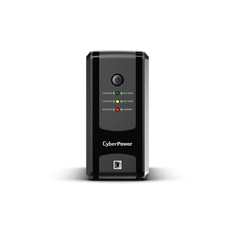CyberPower UT Series UT850EG-FR - UPS - AC 230 V - 425 Watt - 850 VA - 1-phase - USB - output connectors: 3 - France - black - 2