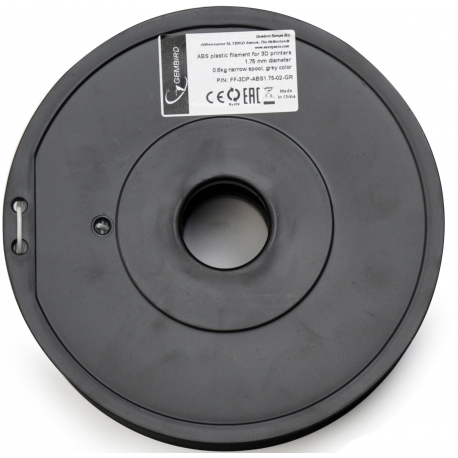 Gembird - Black - 1 kg - 400 m - ABS filament (3D) - 1