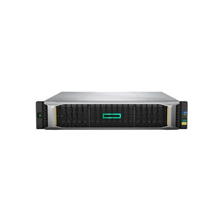 HPE Modular Smart Array 2050 SAN Dual Controller SFF Storage - Hard drive array - 24 bays (SAS-2) - rack-mountable - 2U - 0
