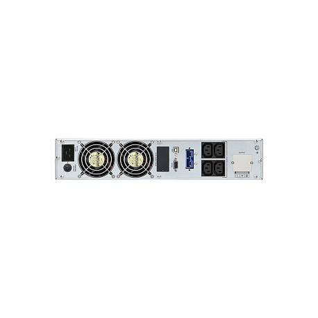 PowerWalker VFI 3000RT LCD - UPS - 2.7 kW - 3000 VA 9 Ah - RS-232, USB - output connectors: 9 - 2U - 19" - black - 2