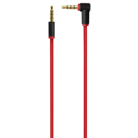 Beats Remote Talk - Headphones cable - 4-pole mini jack male angled to 4-pole mini jack male - built-in microphone - for 10.2-inch iPad; 10.5-inch iPad Air; 10.5-inch iPad Pro; 9.7-inch iPad; iPad mini 5 - 1