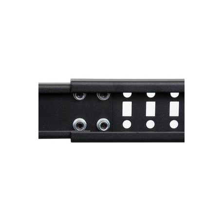 StarTech.com 12U 19" Open Frame Server Rack, 4 Post Adjustable Depth 23-41" Mobile, Free Standing Rolling Network / Computer Equipment Data Rack, Dell PowerEdge, HP ProLiant ThinkServer - Adjustable Server Rack (4POSTRACK12U) - Rack open frame - black - 12U - for P / N: CABSCREWM5B, CABSCREWSM5, CABSCREWSM5B, CABSCREWSM62, CABSCREWSM6B, CABSCRWS1224 - 2