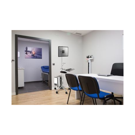 Neomounts by Newstar FPMA-MOBILE1800 - Cart - for LCD display  /  PC equipment - silver - screen size: 10"-27" - 2