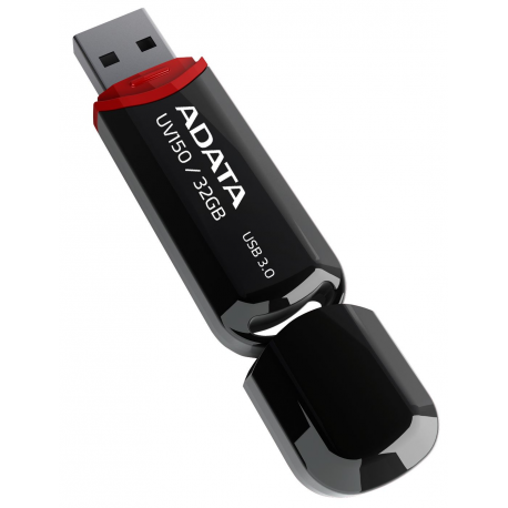 ADATA DashDrive UV150 - USB flash drive - 32 GB - USB 3.0 - black - 3