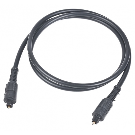 Gembird - Digital audio cable (optical) - TOSLINK male to TOSLINK male - 2 m - fibre optic - black - 1
