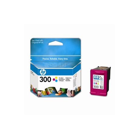 HP 300 - 4 ml - colour (cyan, magenta, yellow) - original - ink cartridge - for Deskjet F2430, F2483, F2488, F4213, F4435; Envy 100 D410, 11X D411, 120; Photosmart C4685 - 5