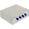 DeLock Serial Switch RS-232 4-port manual - Switch - 4 x serial - desktop