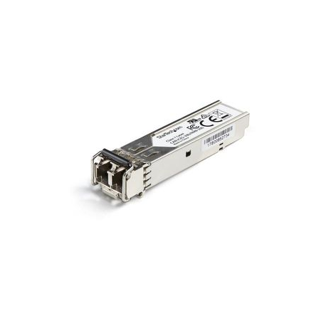 StarTech.com Dell EMC SFP-1G-LX Compatible SFP Module, 1000BASE-LX, 1GbE Single Mode (SMF) Fiber SMF Optic Transceiver, 1GE Gigabit Ethernet SFP, LC Connector, 10km, 1310nm, DDM, Mini GBIC - Lifetime Warranty (SFP1GLXEMCST) - SFP (mini-GBIC) transceiver module (equivalent to: Dell EMC SFP-1G-LX) - GigE - 1000Base-LX - LC single-mode - up to 10 km - 1310 nm - 0