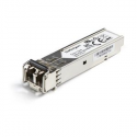 StarTech.com Dell EMC SFP-1G-LX Compatible SFP Module, 1000BASE-LX, 1GbE Single Mode (SMF) Fiber SMF Optic Transceiver, 1GE Gigabit Ethernet SFP, LC Connector, 10km, 1310nm, DDM, Mini GBIC - Lifetime Warranty (SFP1GLXEMCST) - SFP (mini-GBIC) transceiver module (equivalent to: Dell EMC SFP-1G-LX) - GigE - 1000Base-LX - LC single-mode - up to 10 km - 1310 nm