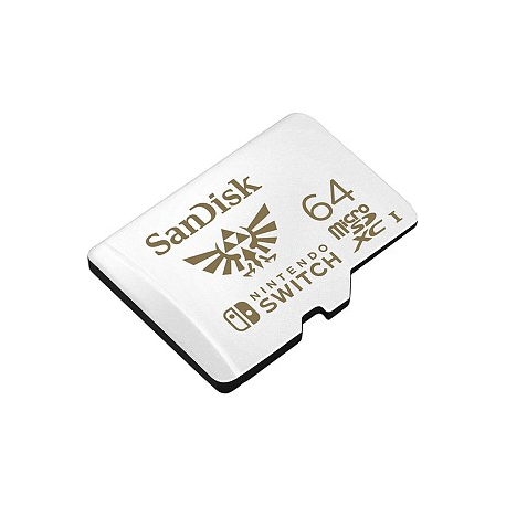 SanDisk Nintendo Switch - Flash memory card - 64 GB - UHS-I U3 - microSDXC UHS-I - for Nintendo Switch - 2